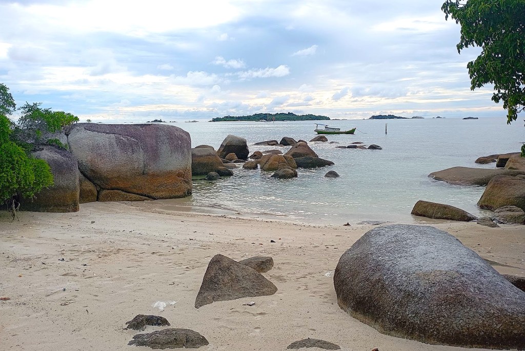 Secluded Cove at Belitung. Photo Ray Penson