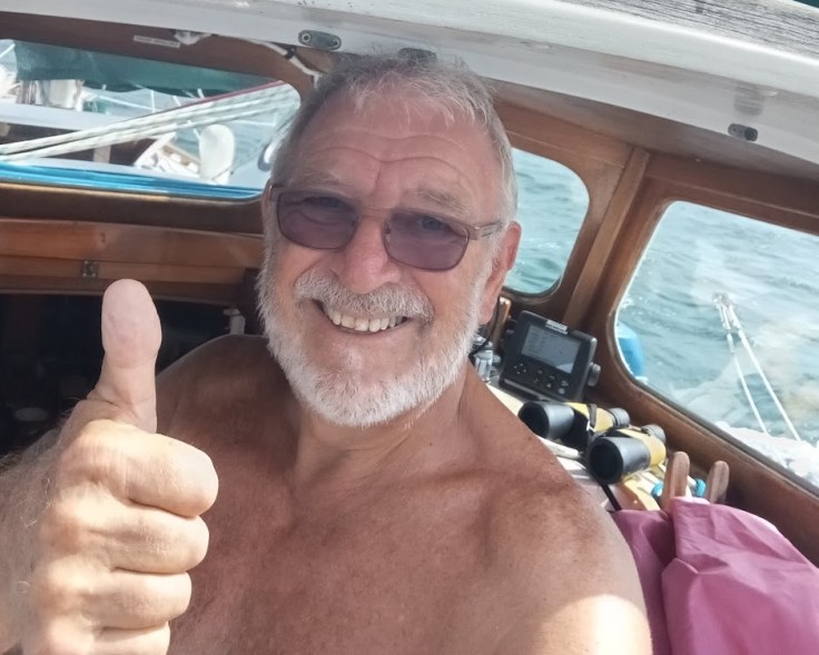 Getting out of Labuan. Photo Ray Penson