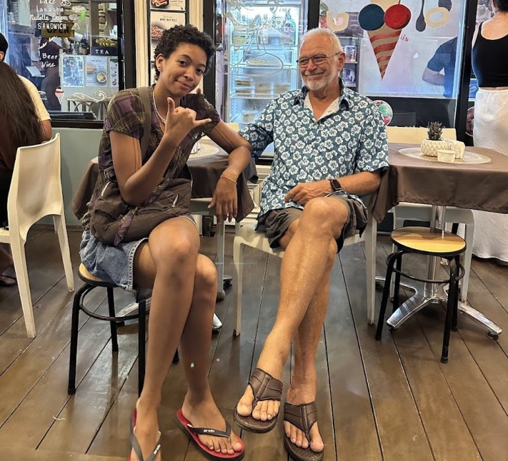 Wonderful to Have Jess come and visit.