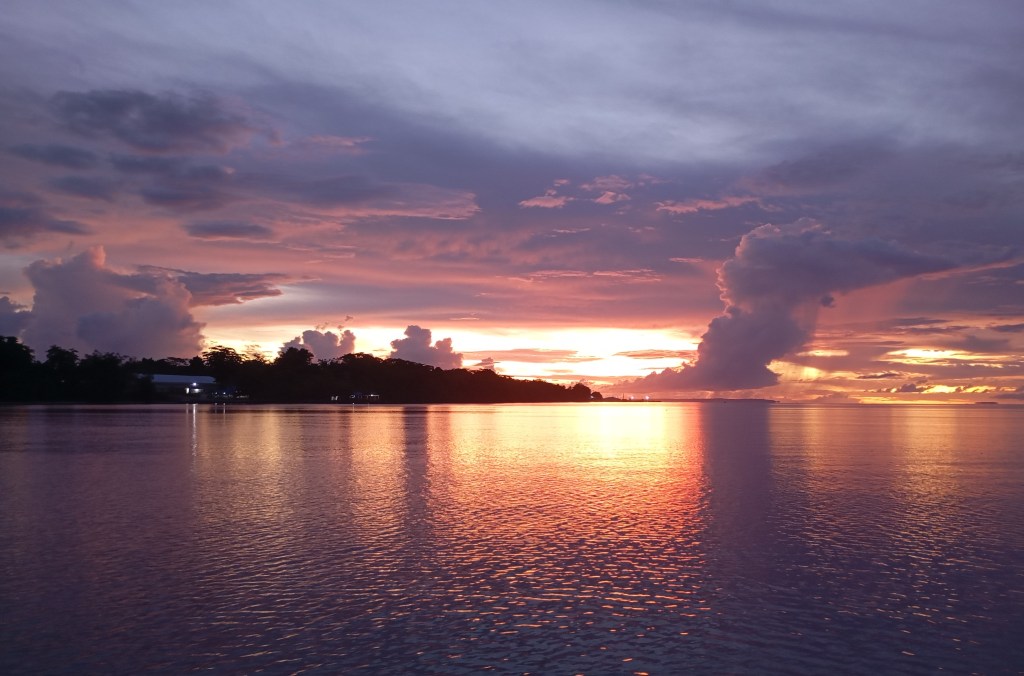Sunrise in Biak. Photo Ray Penson