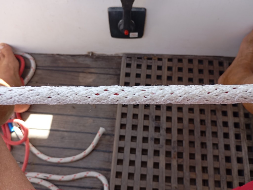 Chafe protection on preventers. Photo Ray Penson