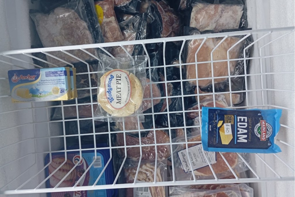 For the first time in months there is New Zealand Cheese and Butter available. Photo Ray Penson