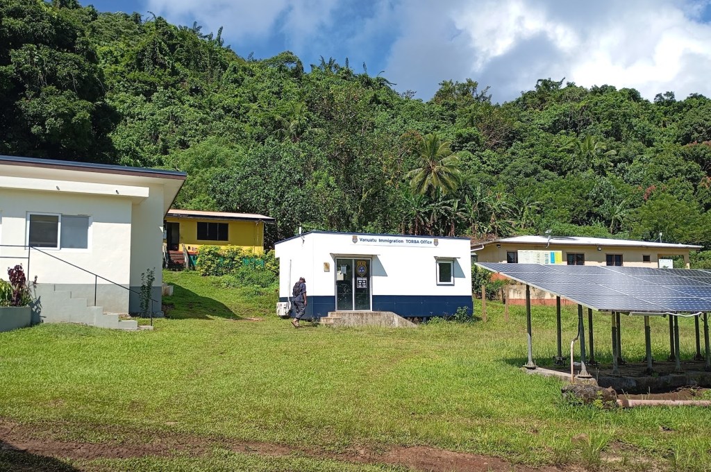 The new Immigration office in Sola. Photo Ray Penson